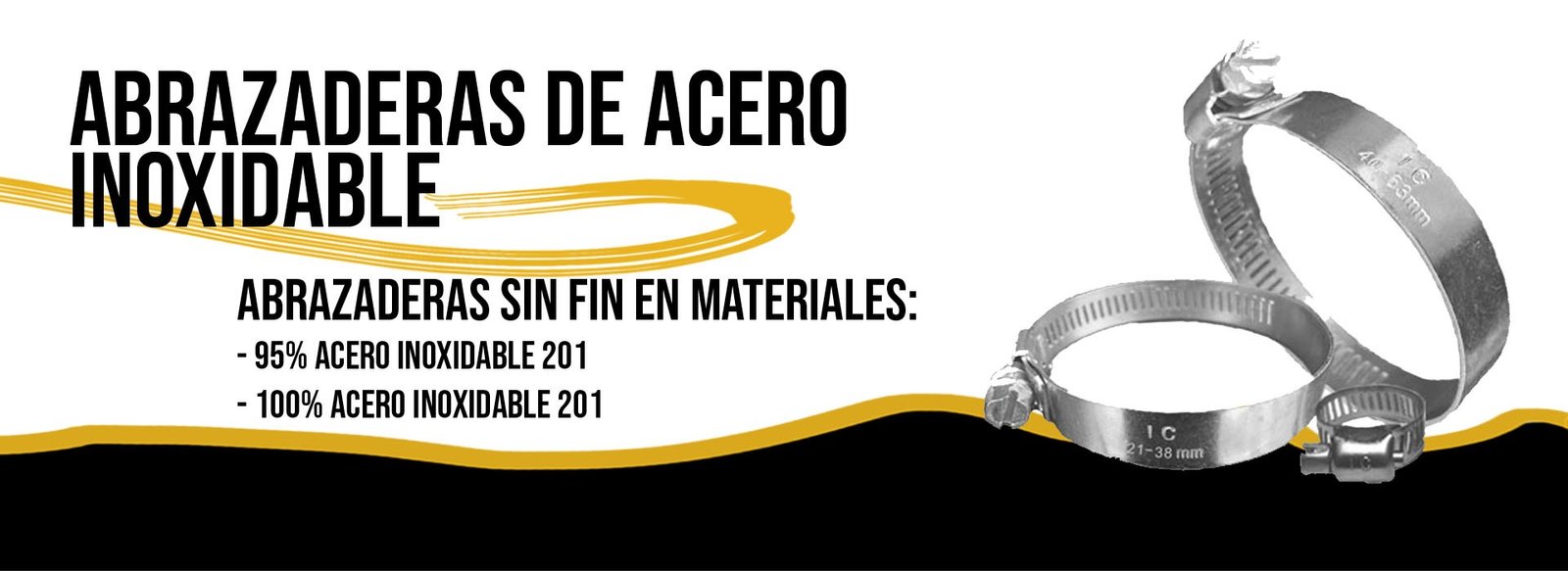 Abrazaderas Acero Inoxidable
